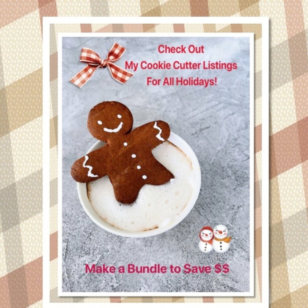 Holiday Cookie Cutters All Kinds